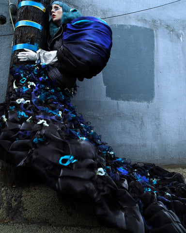 Handsome Stockholm x B Akerlund featured in Vogue Scandinavia. Fashion gloves. 