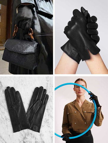 Statement Perforated Black by Handsome Stockholm