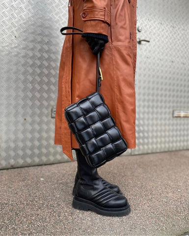 Tina Lundin wearing Essentials Black by Handsome Stockholm