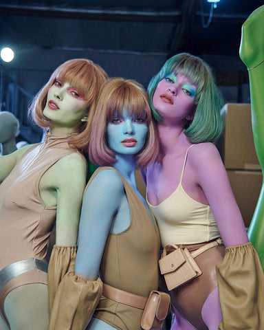 Handsome Stockholm x B Akerlund featured in Vogue Portugal. Fashion gloves. 